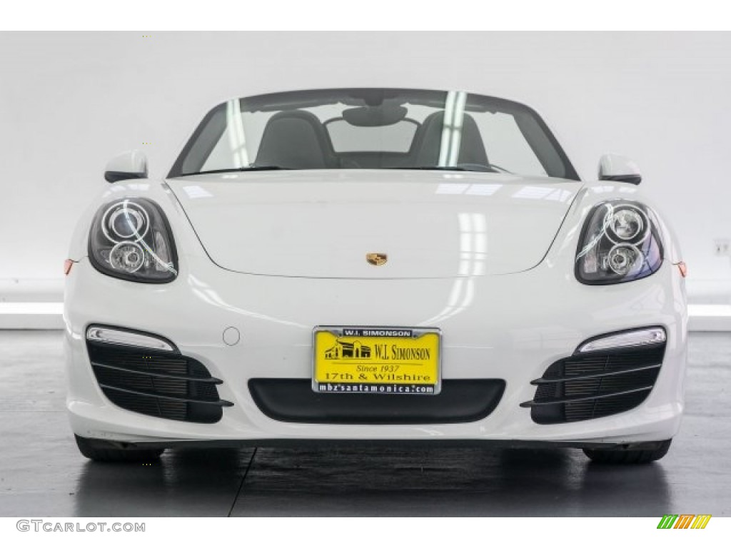 2015 Boxster  - White / Black photo #2
