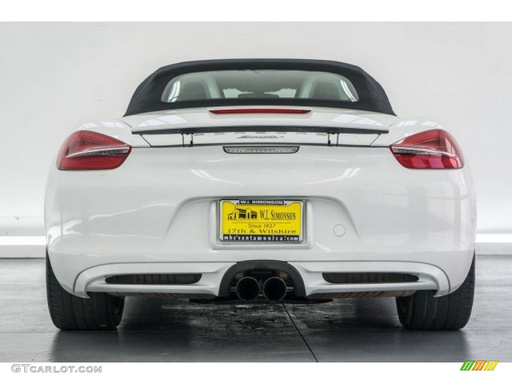 2015 Boxster  - White / Black photo #3