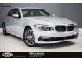 2017 Glacier Silver Metallic BMW 5 Series 530i Sedan  photo #1
