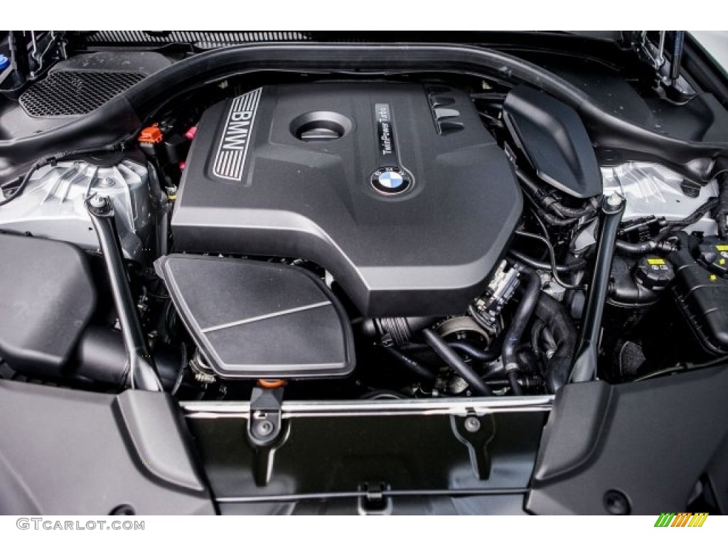 2017 5 Series 530i Sedan - Glacier Silver Metallic / Black photo #8