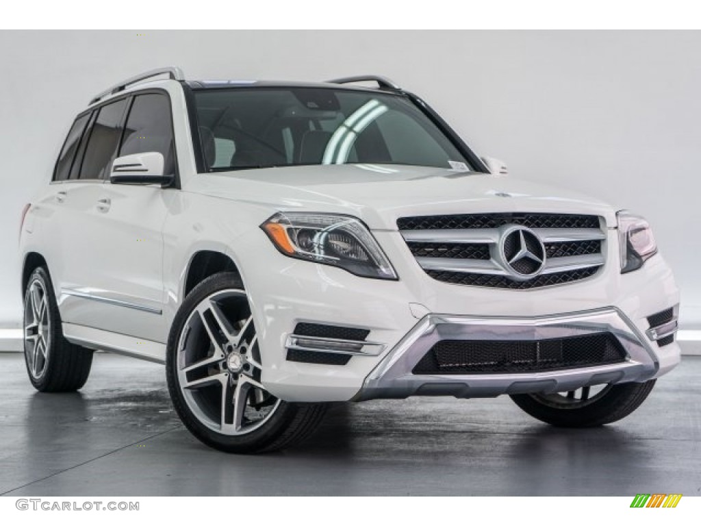 Polar White 2014 Mercedes-Benz GLK 350 4Matic Exterior Photo #119196253