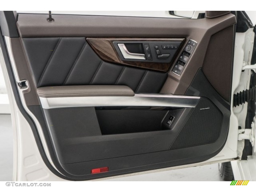 2014 Mercedes-Benz GLK 350 4Matic Mocha Brown Door Panel Photo #119196445