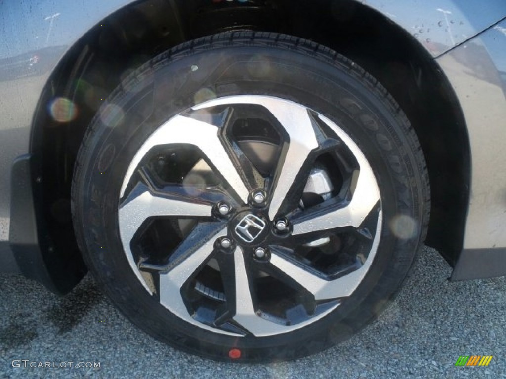 2017 Accord EX-L Sedan - Modern Steel Metallic / Gray photo #3