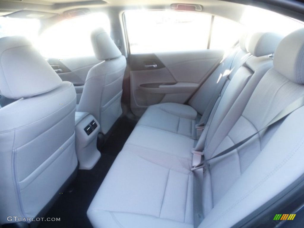 2017 Accord EX-L Sedan - Modern Steel Metallic / Gray photo #9