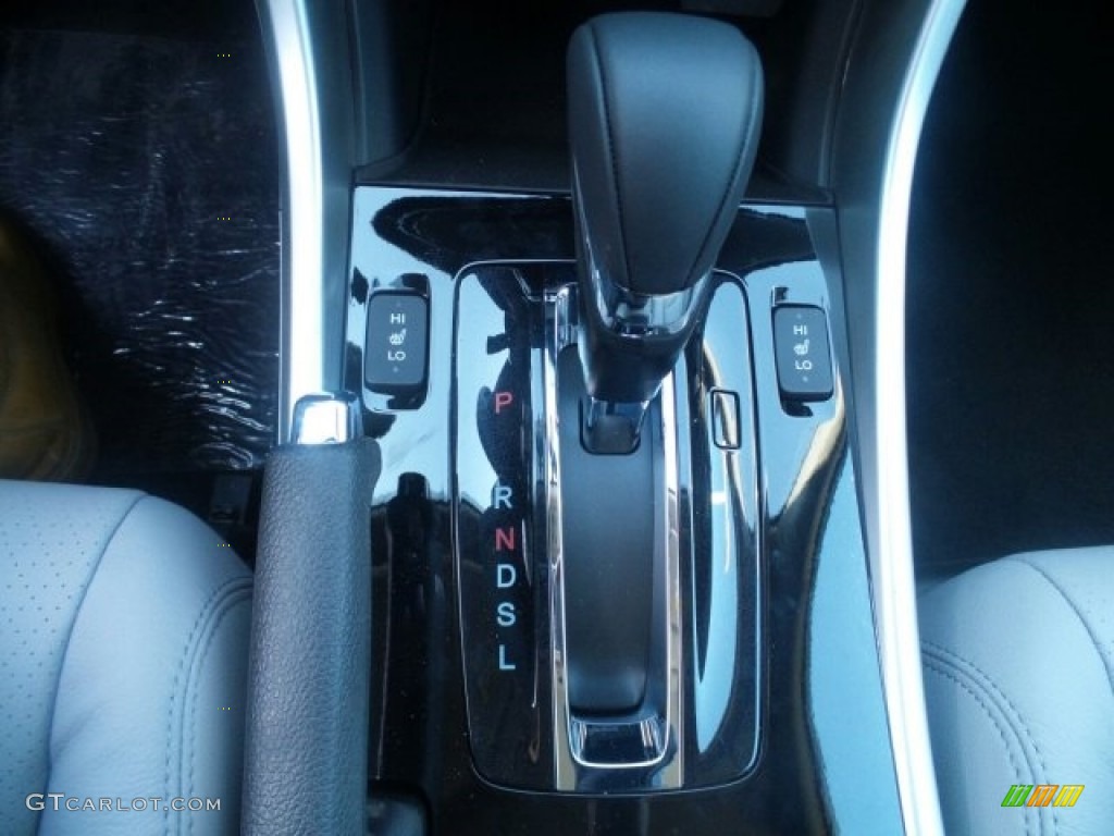 2017 Accord EX-L Sedan - Modern Steel Metallic / Gray photo #16