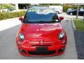 2013 Rosso Brillante (Red Tri-Coat) Fiat 500 Sport  photo #3