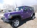 2017 Extreme Purple Jeep Wrangler Unlimited Sport 4x4  photo #1