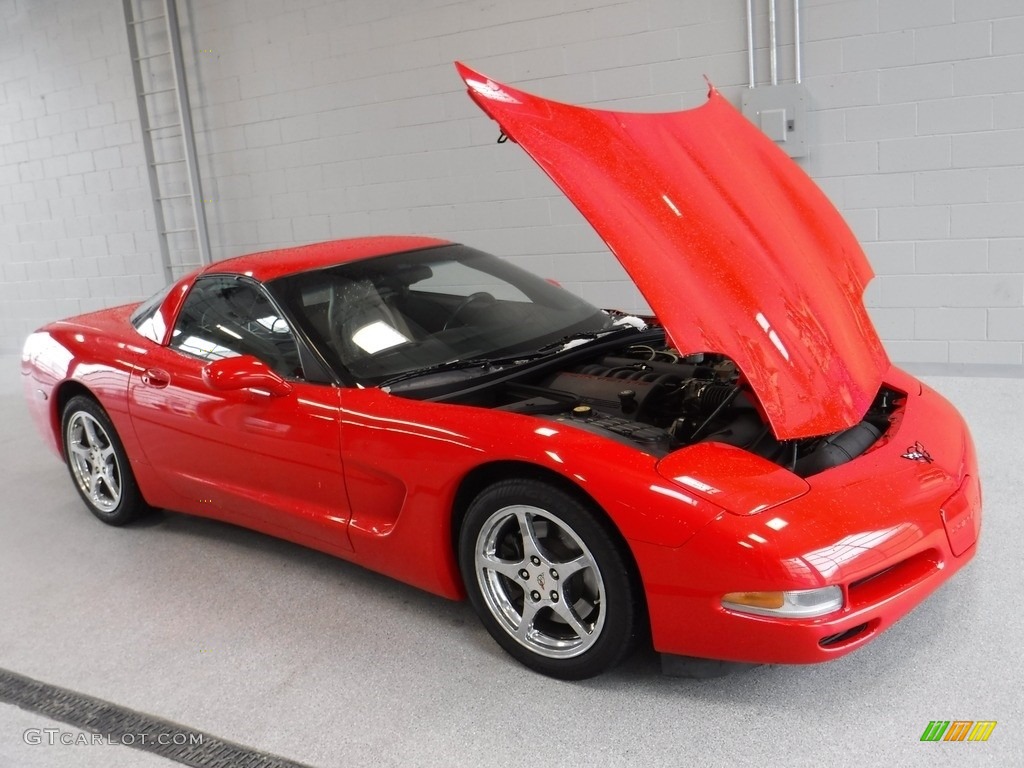1998 Corvette Coupe - Torch Red / Light Oak photo #12