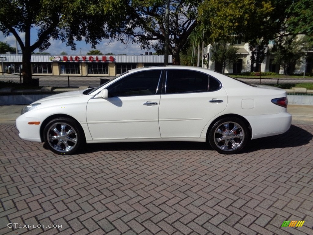 2002 ES 300 - Crystal White / Ivory photo #3