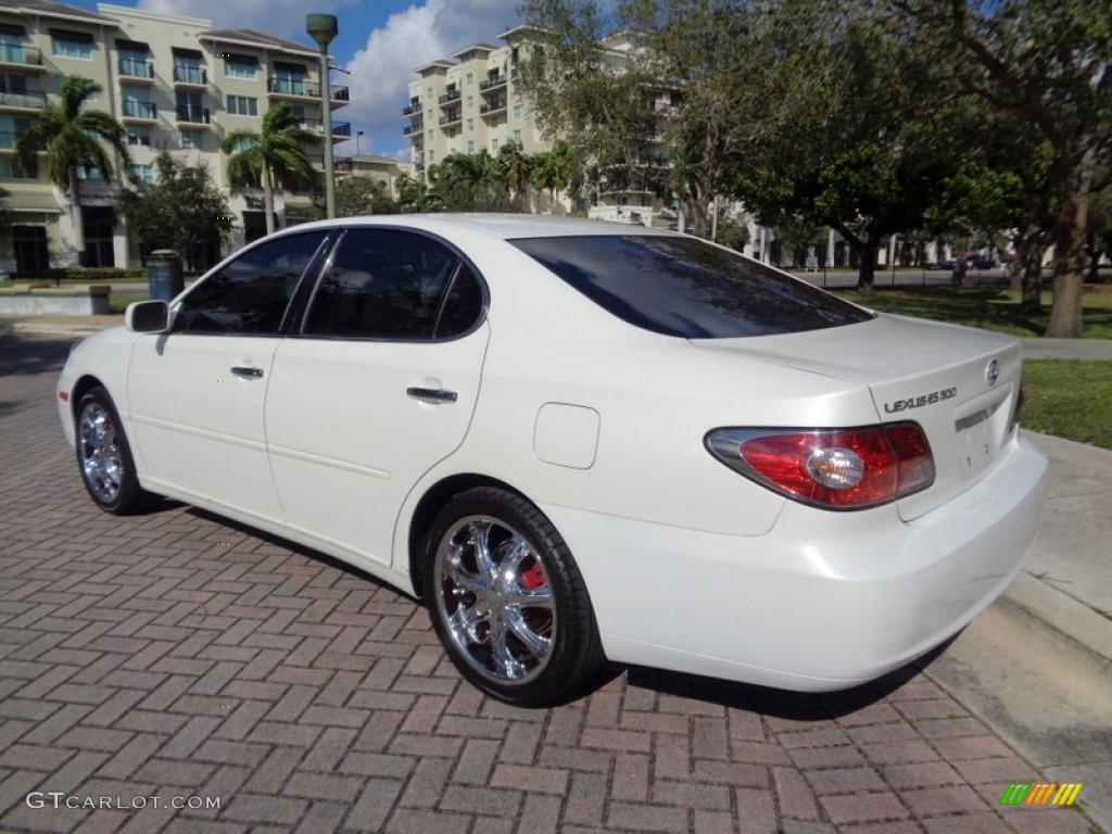 2002 ES 300 - Crystal White / Ivory photo #5