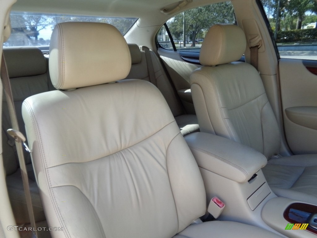 2002 ES 300 - Crystal White / Ivory photo #6