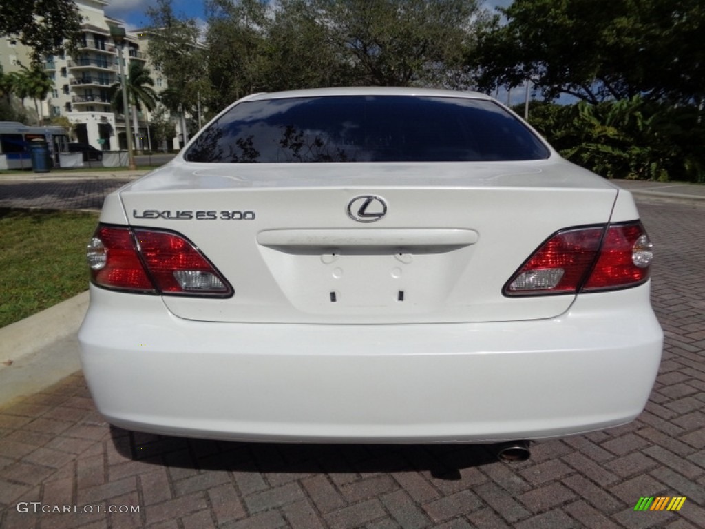 2002 ES 300 - Crystal White / Ivory photo #7