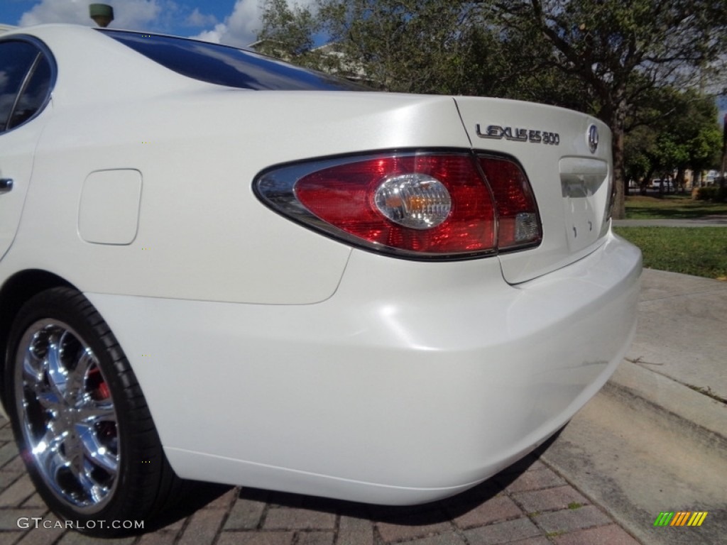 2002 ES 300 - Crystal White / Ivory photo #24