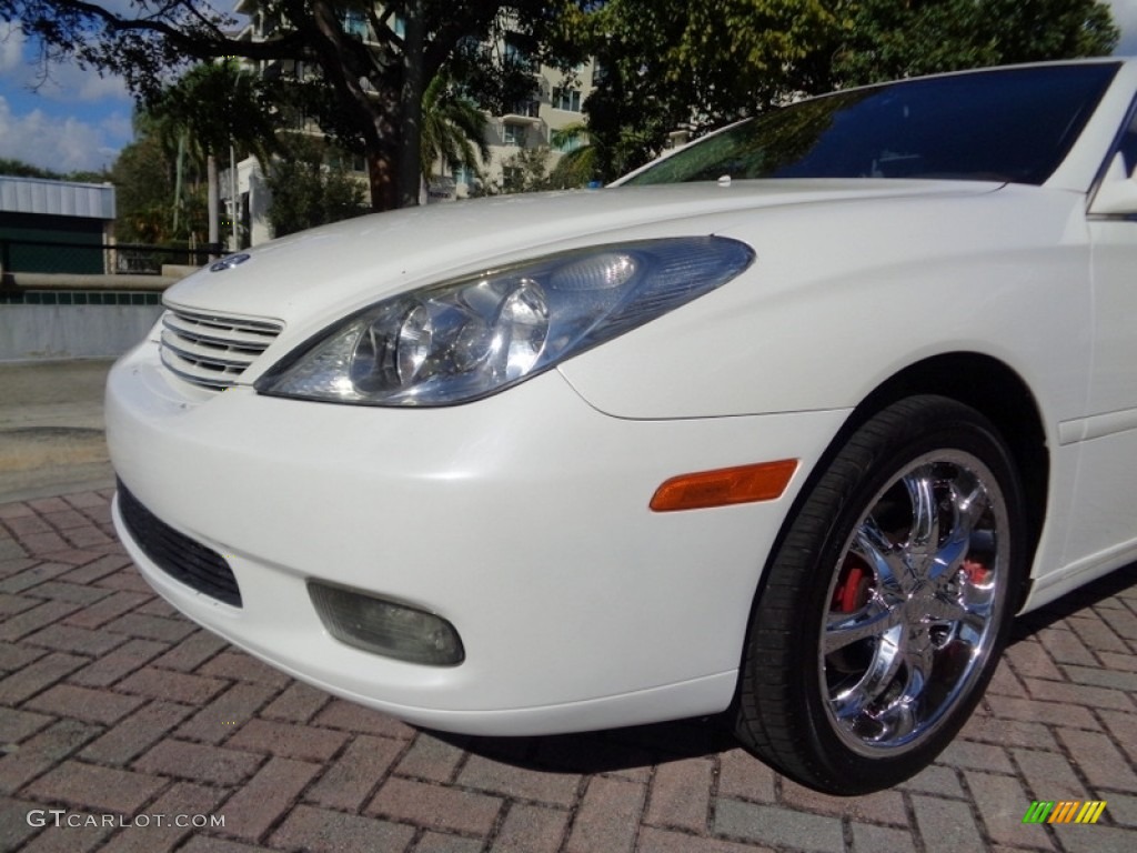 2002 ES 300 - Crystal White / Ivory photo #30