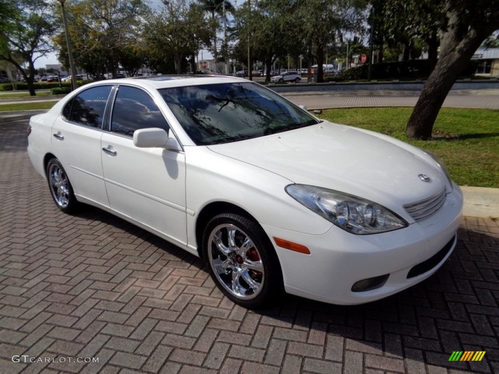2002 ES 300 - Crystal White / Ivory photo #32