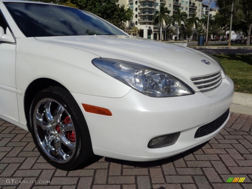 2002 ES 300 - Crystal White / Ivory photo #48