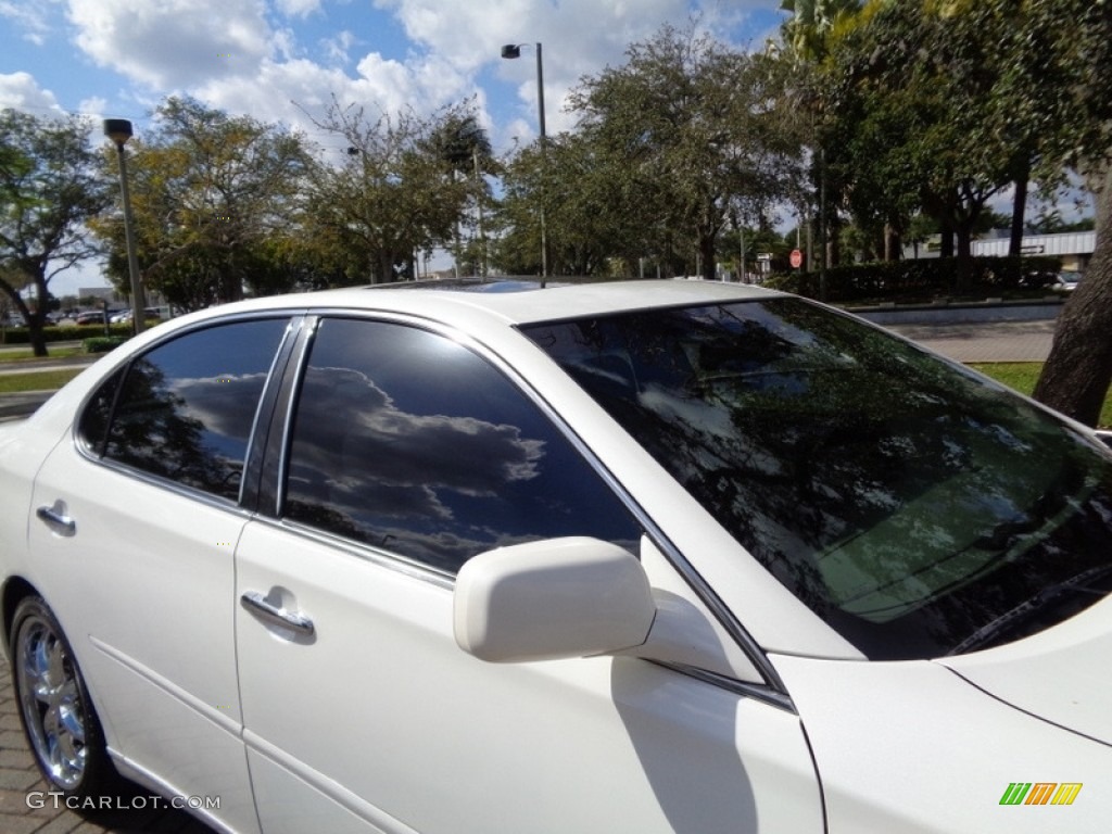 2002 ES 300 - Crystal White / Ivory photo #54