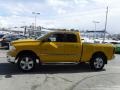2009 Detonator Yellow Dodge Ram 1500 Big Horn Edition Quad Cab 4x4  photo #10