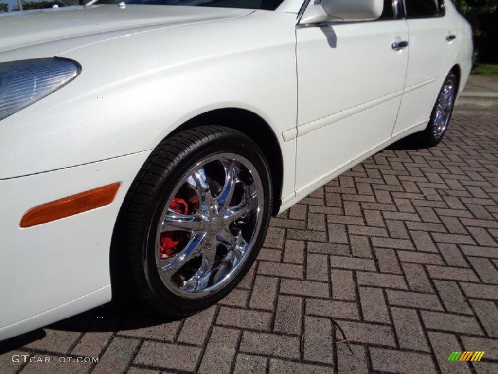 2002 ES 300 - Crystal White / Ivory photo #60
