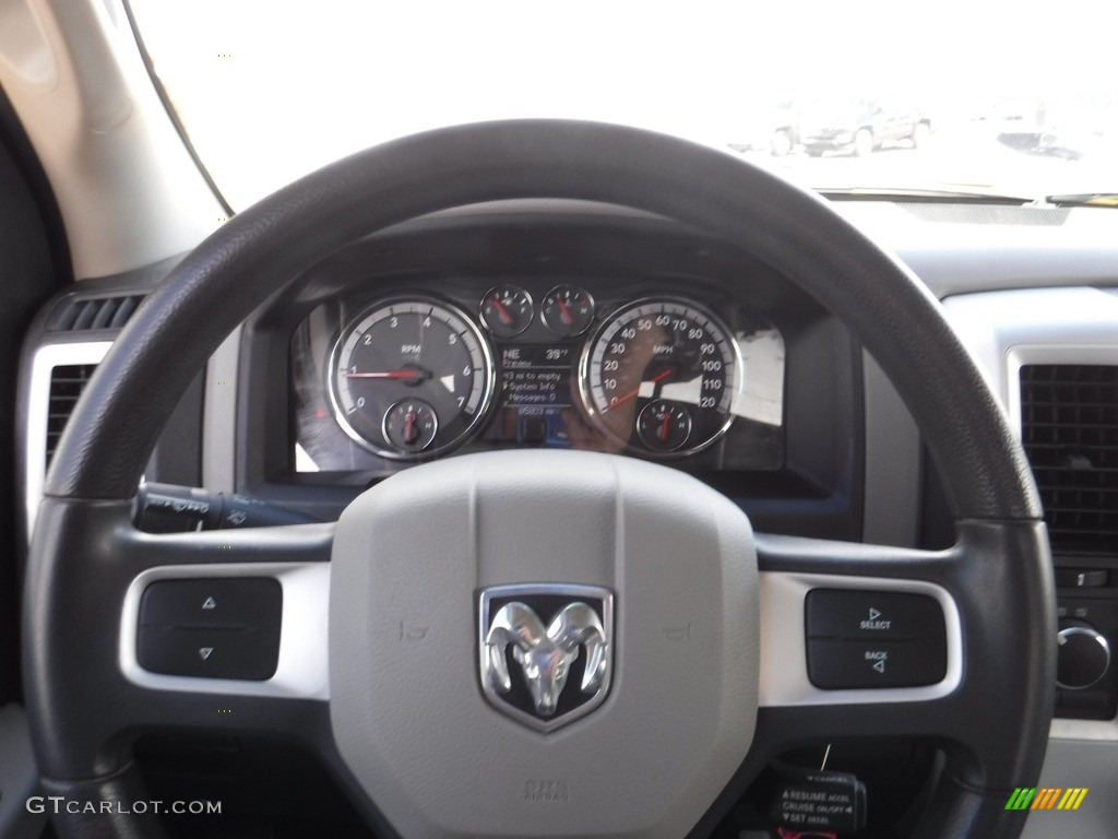 2009 Ram 1500 Big Horn Edition Quad Cab 4x4 - Detonator Yellow / Dark Slate/Medium Graystone photo #26