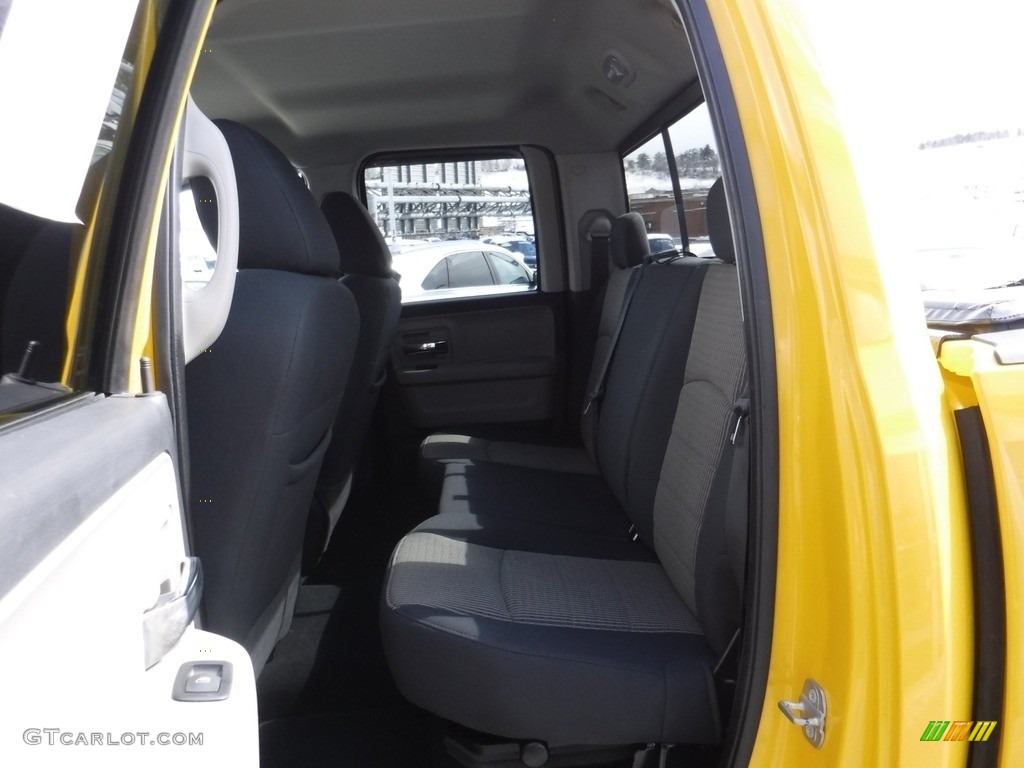 2009 Ram 1500 Big Horn Edition Quad Cab 4x4 - Detonator Yellow / Dark Slate/Medium Graystone photo #27