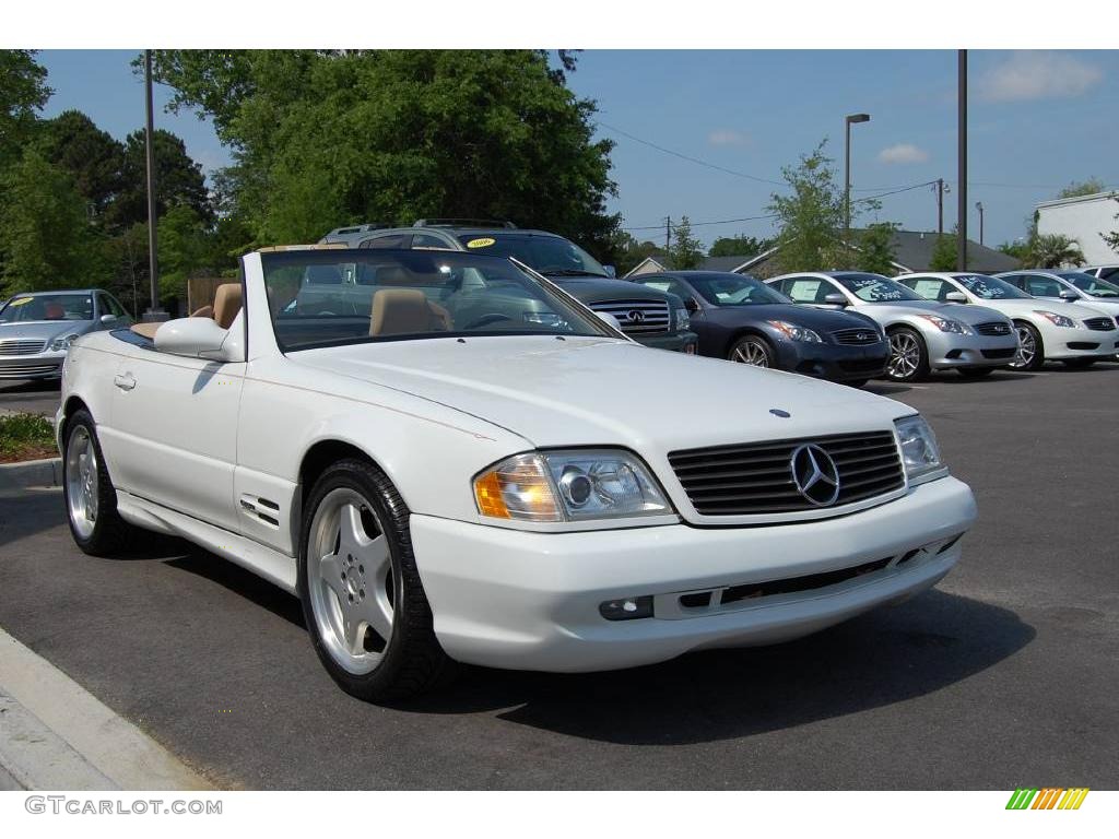 Glacier White Mercedes-Benz SL