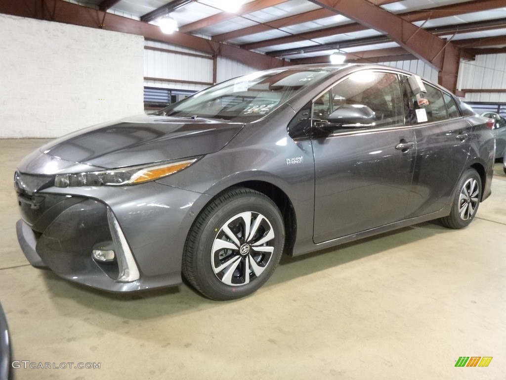 Magnetic Gray Metallic 2017 Toyota Prius Prime Advance Exterior Photo #119204548