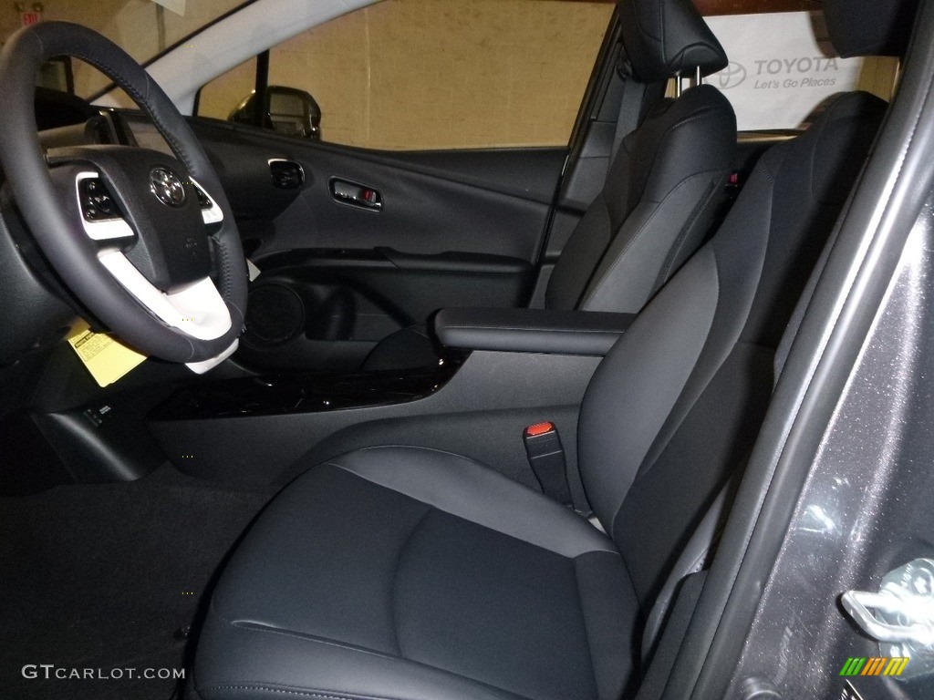 Black Interior 2017 Toyota Prius Prime Advance Photo #119204596