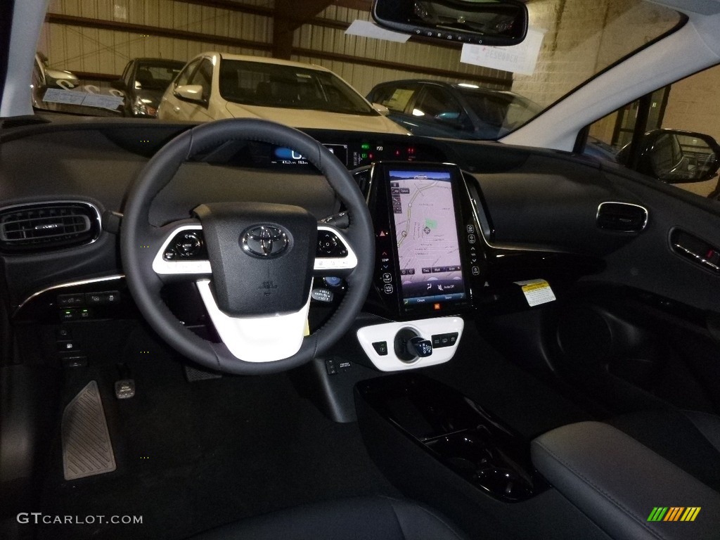 2017 Prius Prime Advance - Magnetic Gray Metallic / Black photo #9
