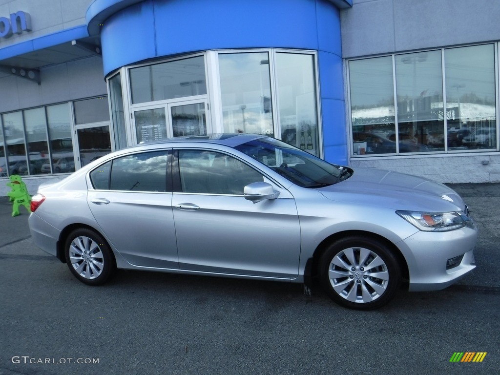 2014 Accord Touring Sedan - Alabaster Silver Metallic / Black photo #2