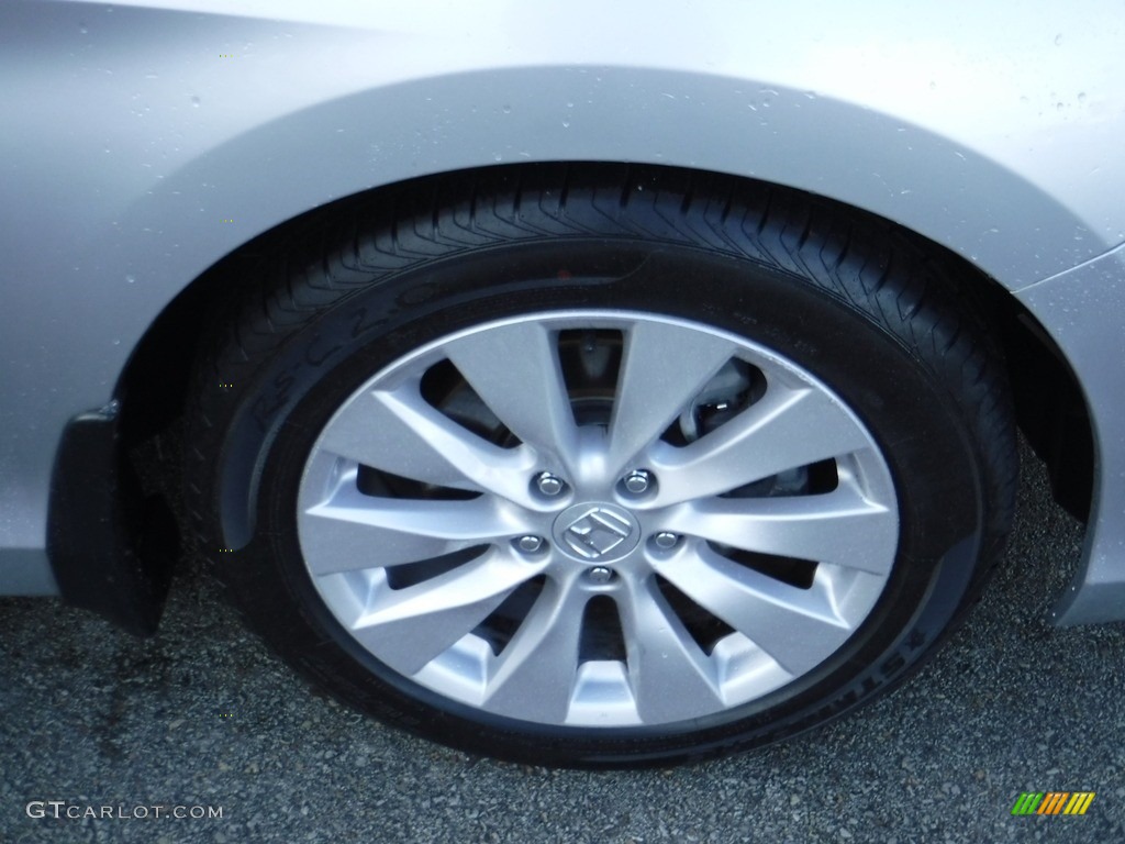2014 Accord Touring Sedan - Alabaster Silver Metallic / Black photo #3