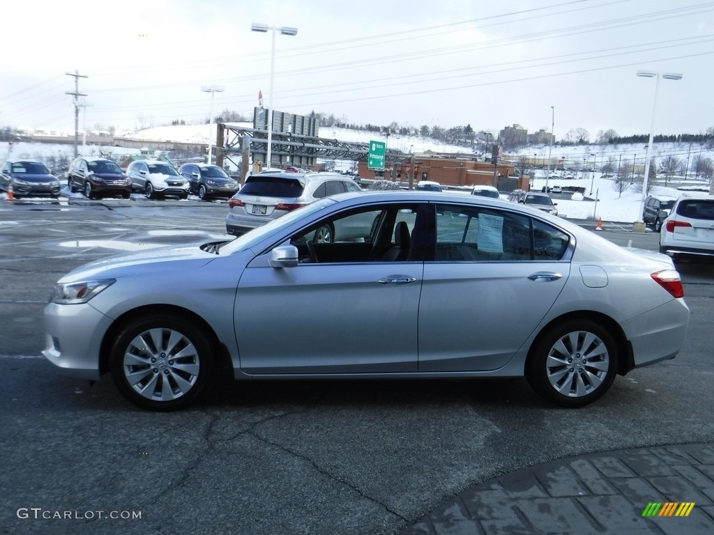 2014 Accord Touring Sedan - Alabaster Silver Metallic / Black photo #7