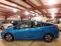 2017 Blue Magnetism Toyota Prius Prime Premium  photo #4