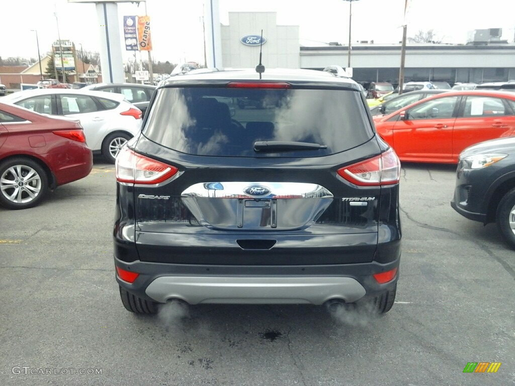 2014 Escape Titanium 2.0L EcoBoost 4WD - Tuxedo Black / Charcoal Black photo #5