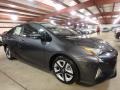 Magnetic Gray Metallic 2017 Toyota Prius Three Exterior