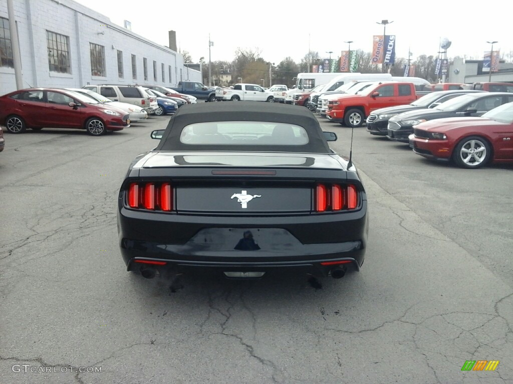 2016 Mustang V6 Convertible - Shadow Black / Ebony photo #5