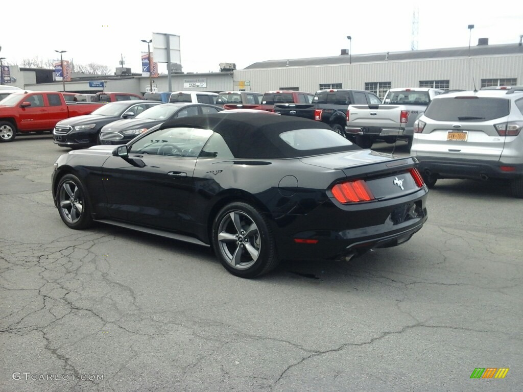 2016 Mustang V6 Convertible - Shadow Black / Ebony photo #6