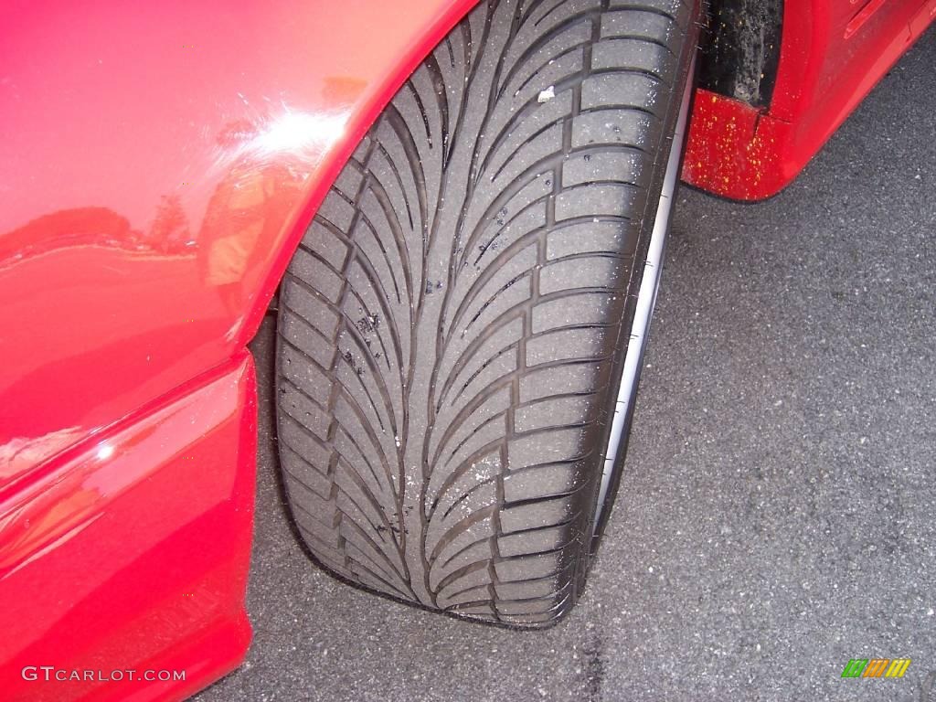 2001 SL 500 Roadster - Magma Red / Java photo #13