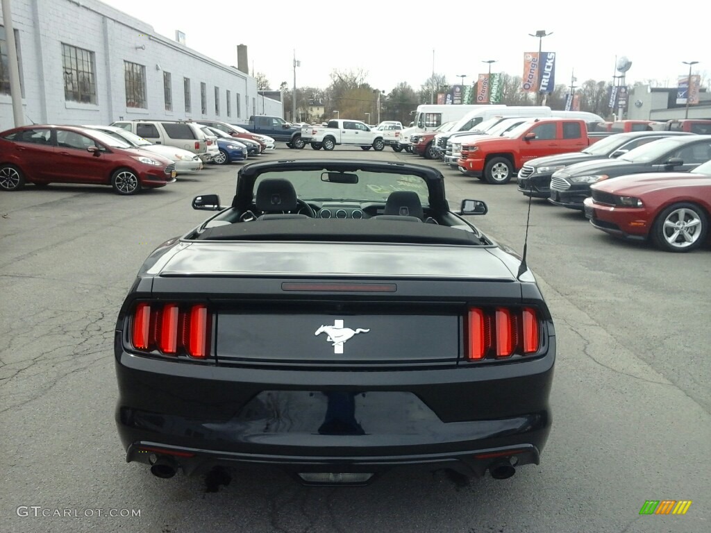 2016 Mustang V6 Convertible - Shadow Black / Ebony photo #21