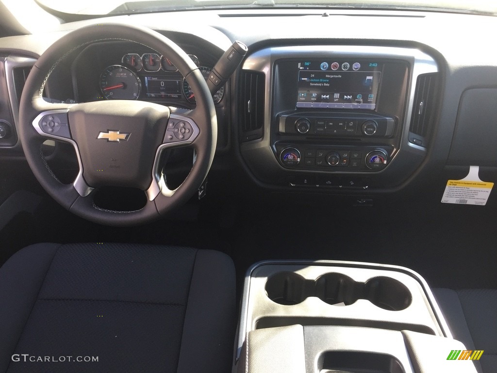 2017 Silverado 1500 LT Crew Cab 4x4 - Graphite Metallic / Jet Black photo #8