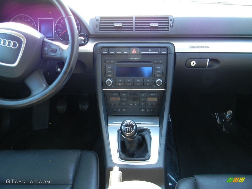 2007 A4 2.0T quattro Sedan - Quartz Gray Metallic / Ebony photo #15