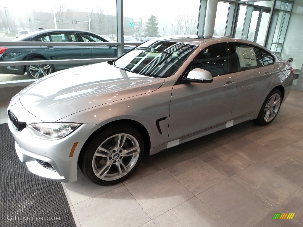 Glacier Silver Metallic 2017 BMW 4 Series 440i xDrive Gran Coupe Exterior Photo #119211892