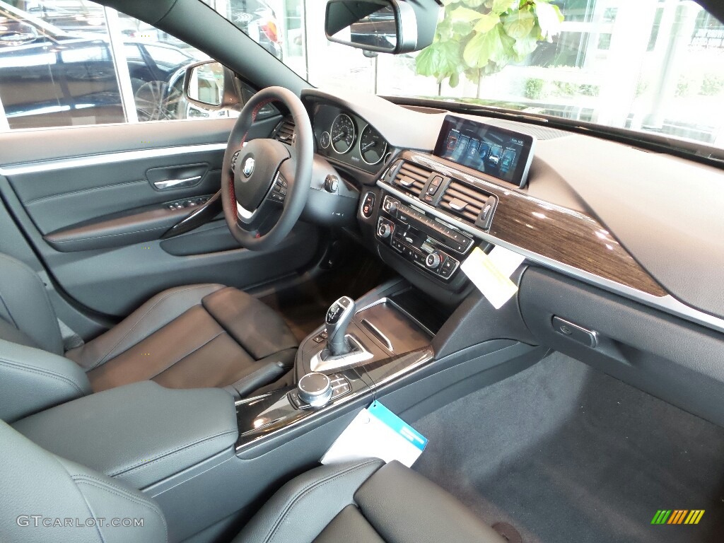2017 BMW 4 Series 430i xDrive Gran Coupe Black Dashboard Photo #119212213