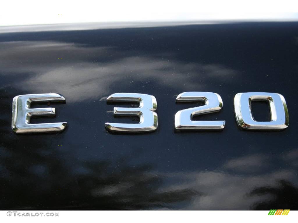 2002 E 320 Sedan - Black / Java photo #51