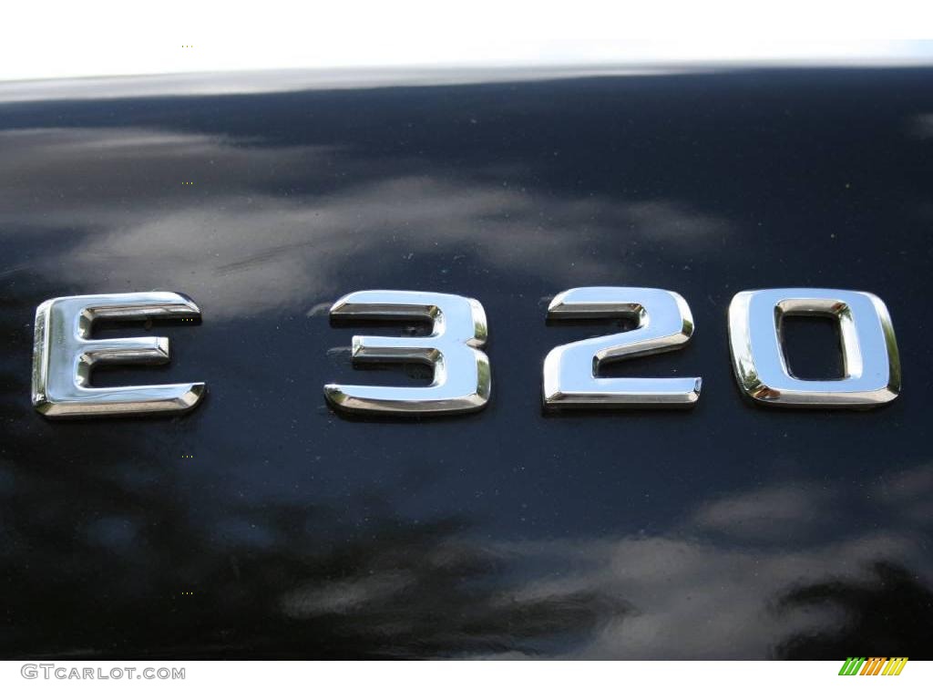 2002 E 320 Sedan - Black / Java photo #52