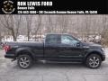 2016 Shadow Black Ford F150 Lariat SuperCab 4x4  photo #1