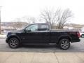 2016 Shadow Black Ford F150 Lariat SuperCab 4x4  photo #5