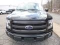 2016 Shadow Black Ford F150 Lariat SuperCab 4x4  photo #7