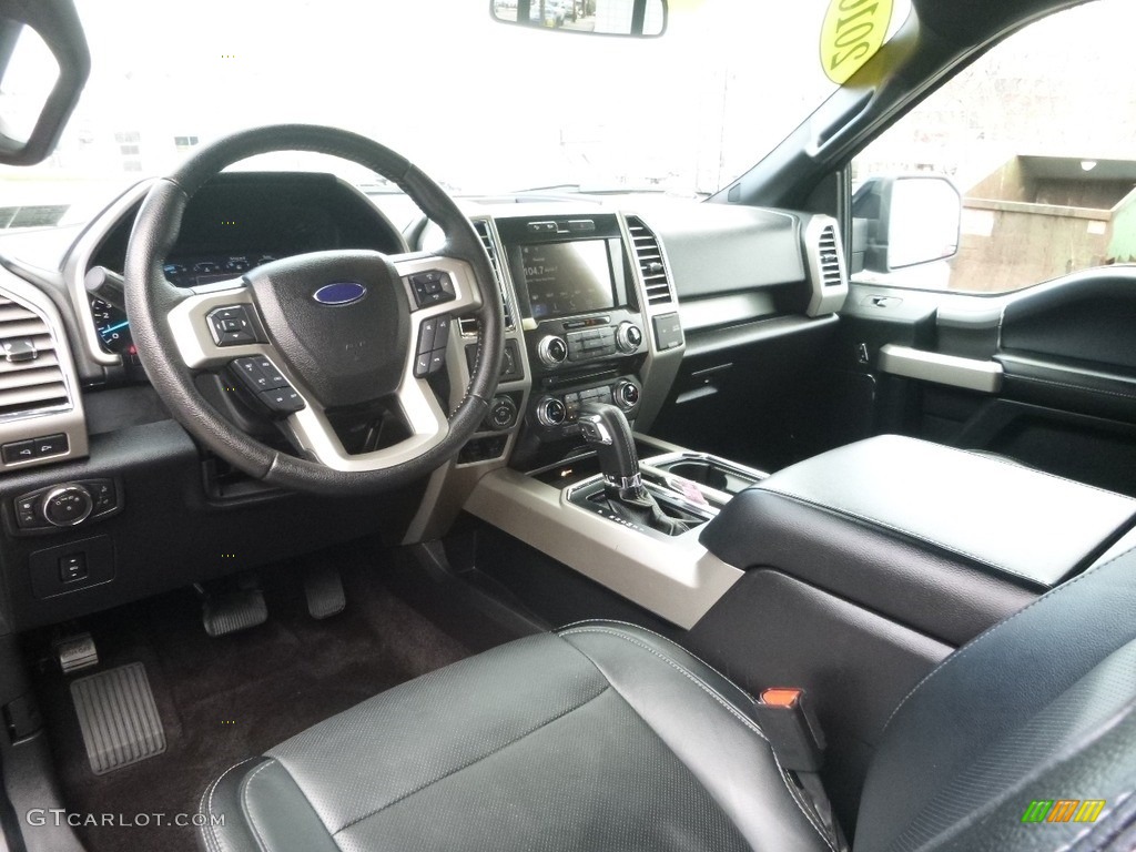 2016 F150 Lariat SuperCab 4x4 - Shadow Black / Black photo #12