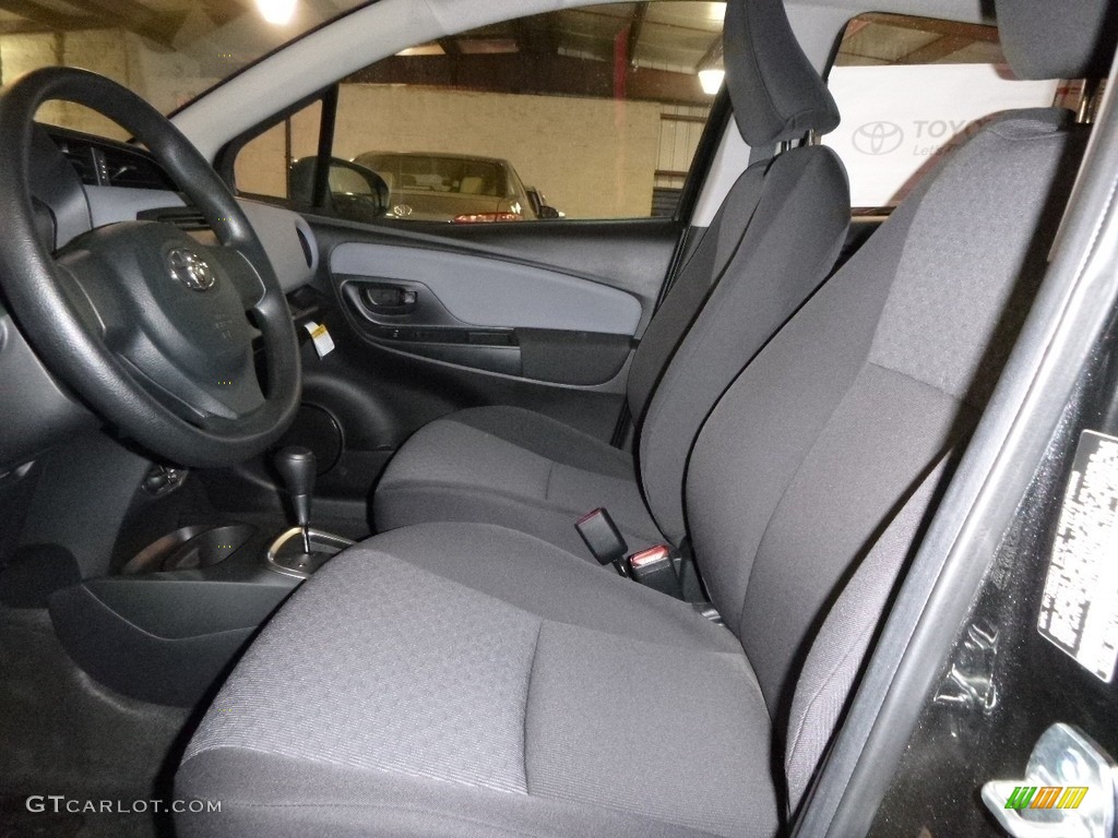 2016 Yaris 5-Door L - Black Sand Pearl / Black photo #7